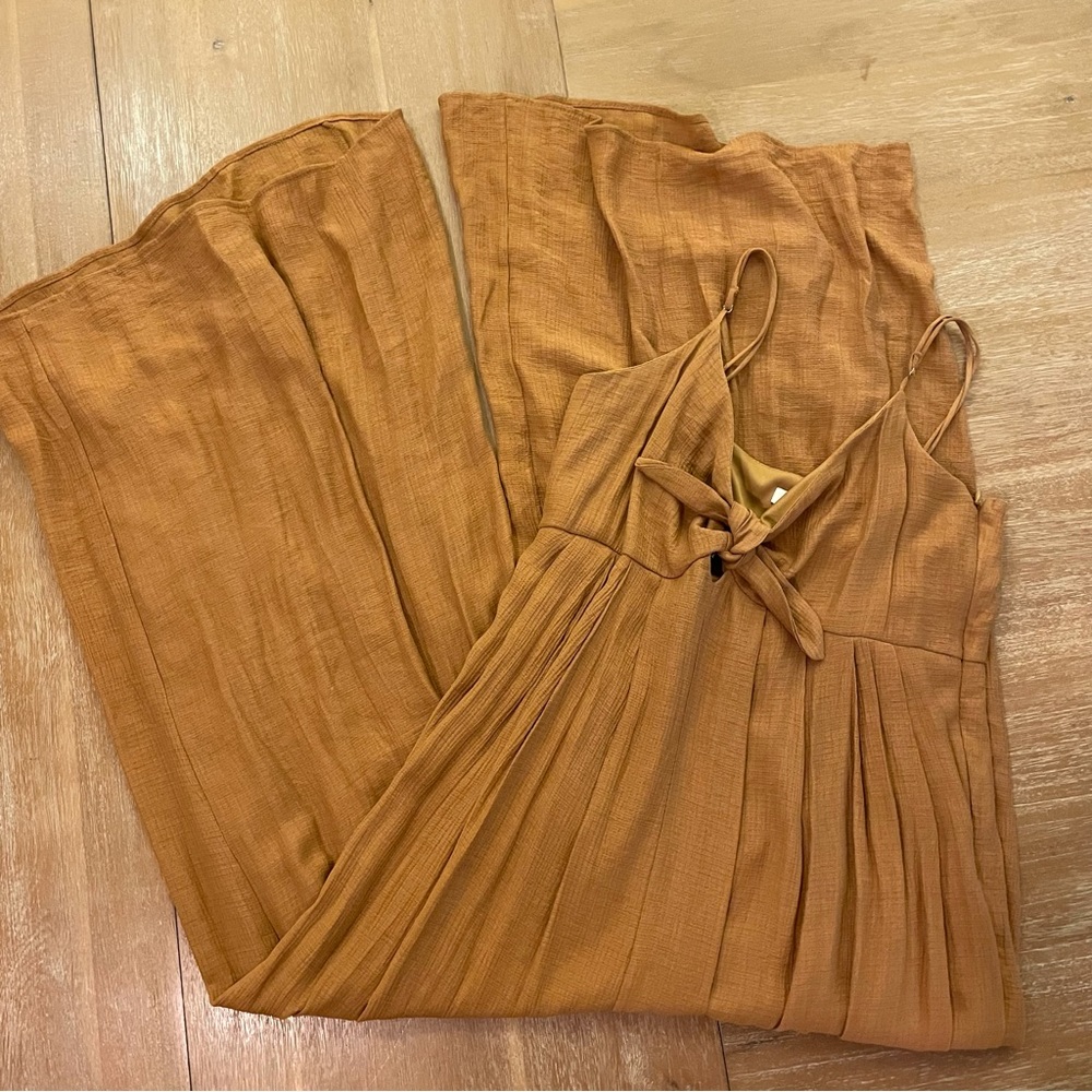 Lush Tan Jumpsuit